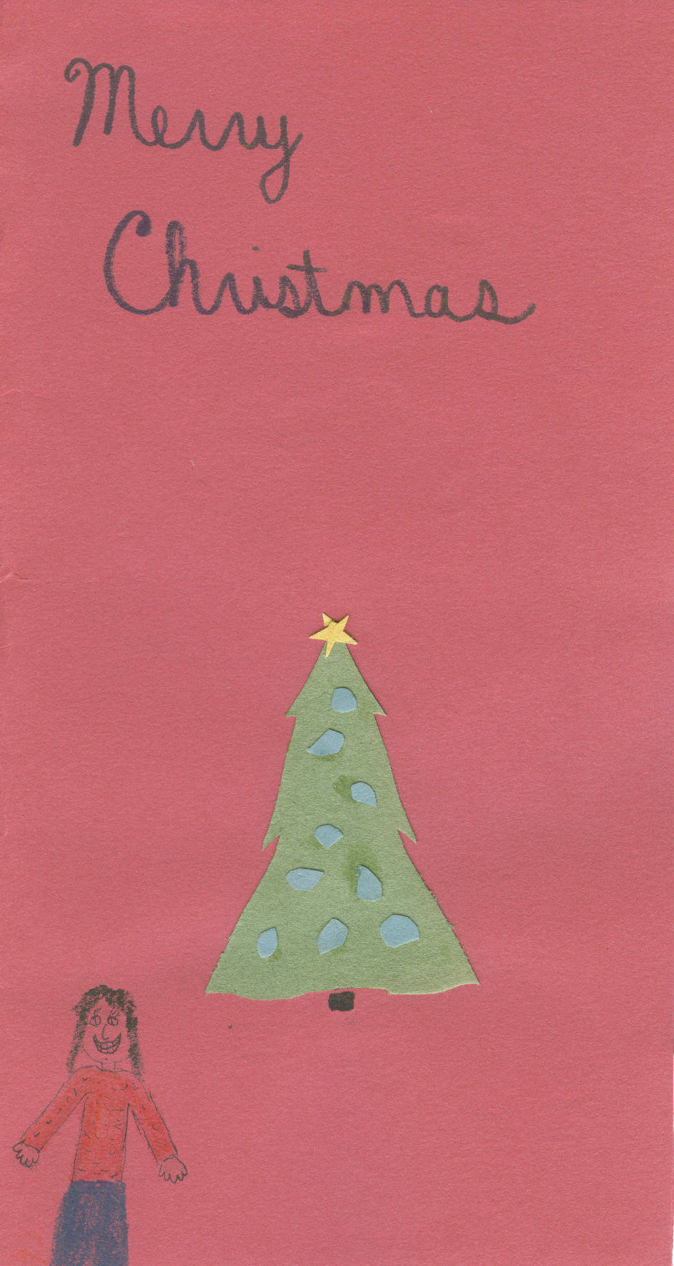 Katherine's Christmas Card - front