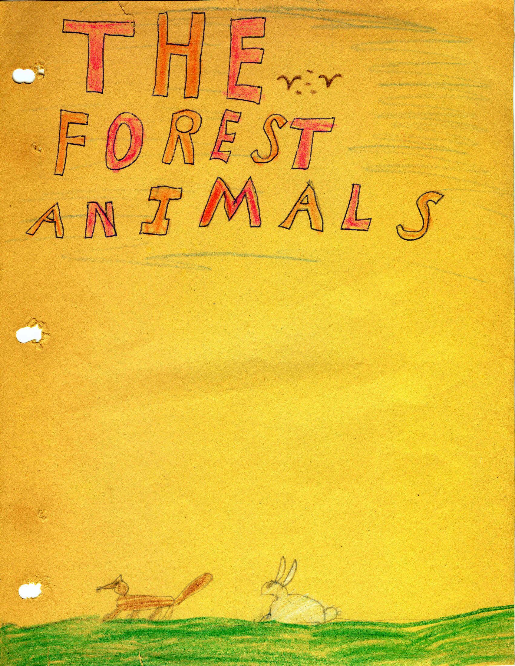The Forest Animals - Front Cover